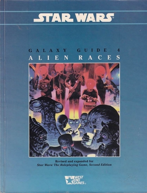 Star Wars D6 - Galaxy Guide 4 - Alien Races (B Grade) (Genbrug)